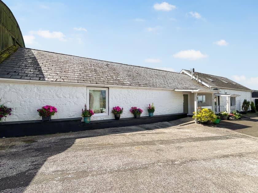 Exterior | Carty Cottage - Barrhill Farm Holidays, Newton Stewart