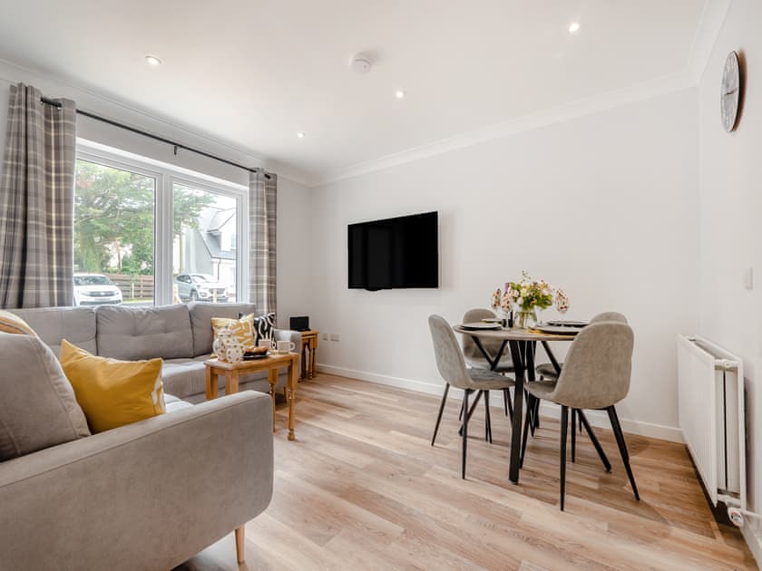 Living room/dining room | Riverbank, Lamlash