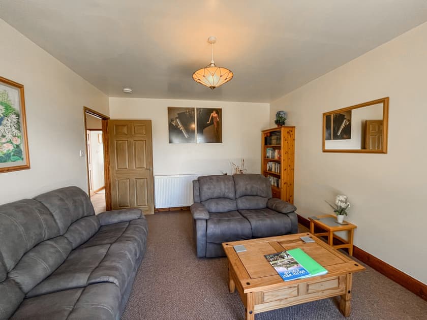 Living area | Cree View Cottage - Barrhill Farm Holidays, Newton Stewart