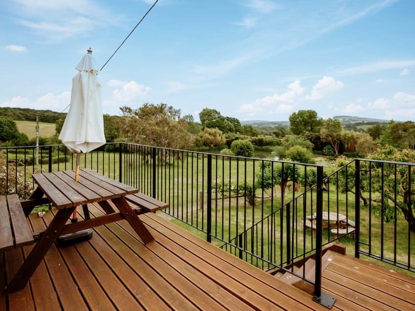 Decking | Orchard Cottage - Rudge Farm Cottages, Chilcombe, near Bridport