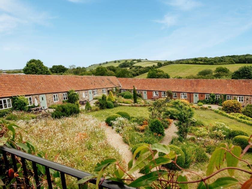 Outdoor area | Stable Cottage - Rudge Farm Cottages, Chilcombe, near Bridport