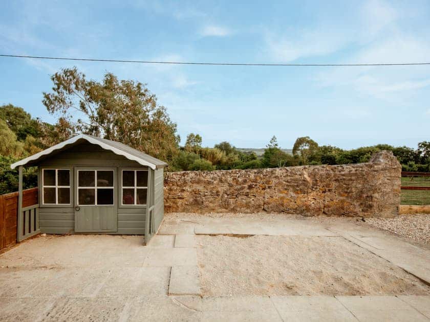 Outdoor area | Stable Cottage - Rudge Farm Cottages, Chilcombe, near Bridport