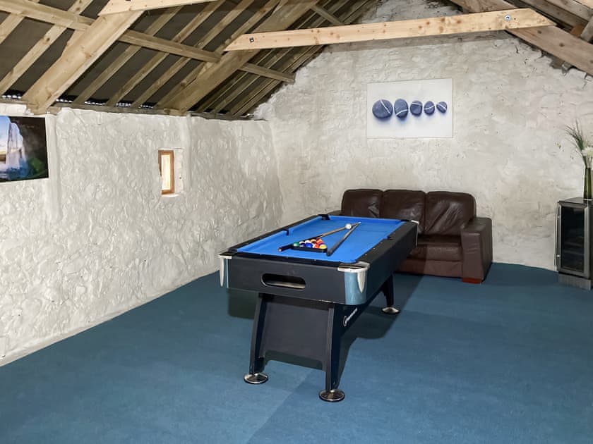 Games room | The Farmhouse, Pelcomb, near Newgale