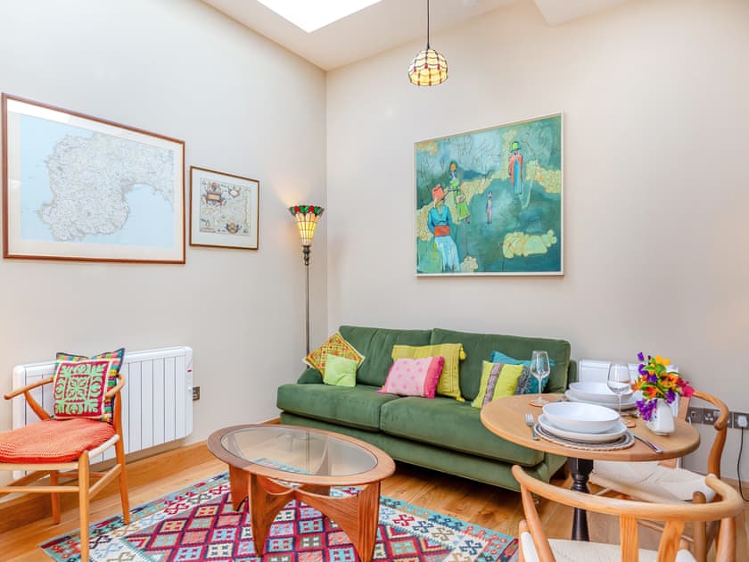 Living room/dining room | The Stables, Nancherrow, near St Just