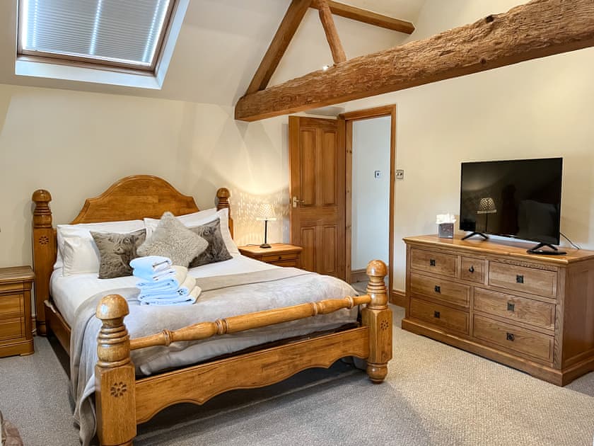 Double bedroom | Woodland View - Hazel Hill Retreats, Blackwoods, near Easingwold