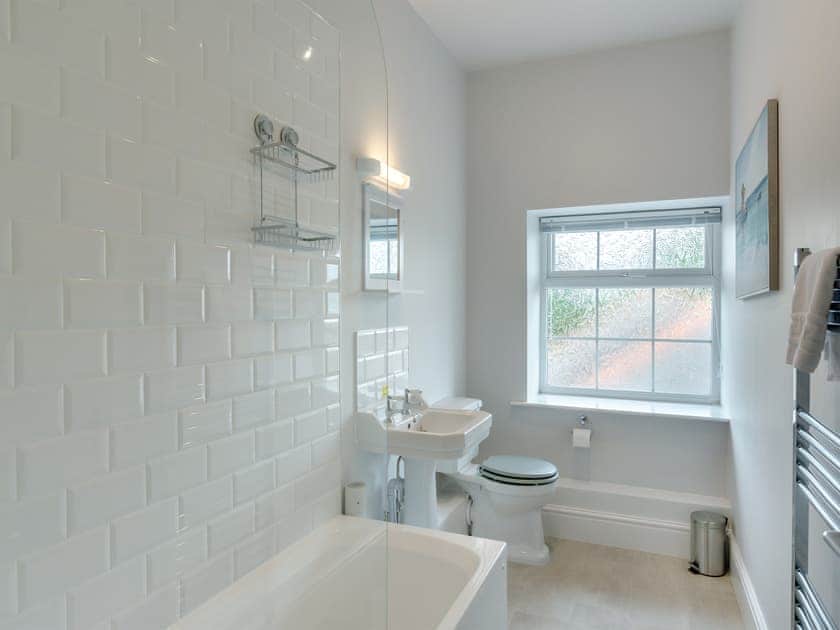 Bathroom | Baycliff Apartment - Meathop Fell Caravan Club Apartments and Cottage, Meathop, near Grange-over-Sands