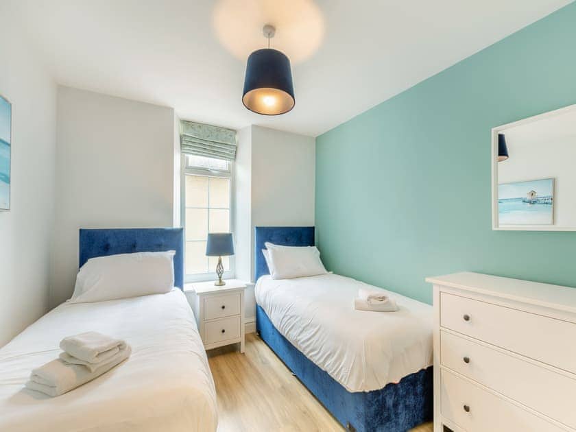Twin bedroom | Arnside Apartment - Meathop Fell Caravan Club Apartments and Cottage, Meathop, near Grange-over-Sands
