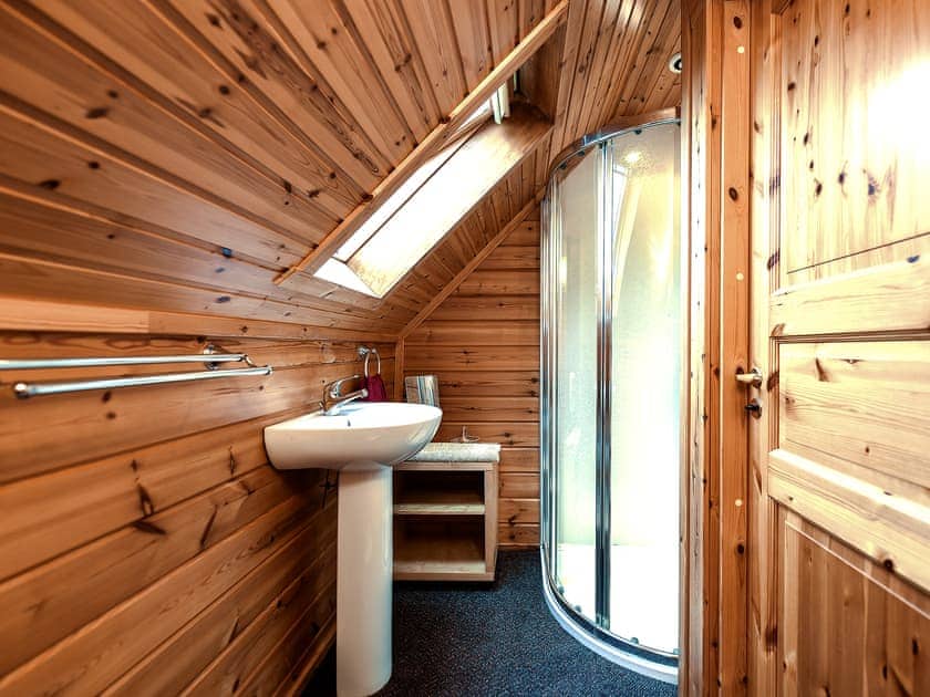 Shower room | Criffel Lodge, Tongland, Kirkcudbright