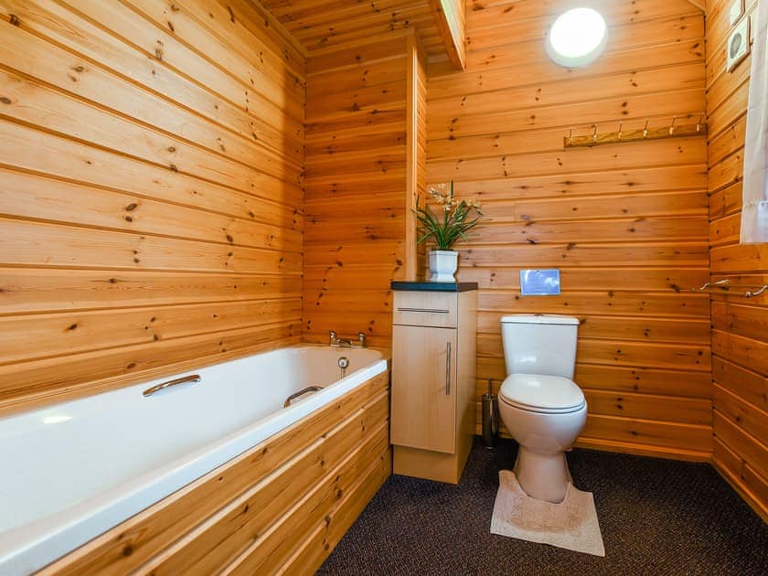 Delightful bathroom | Criffel Lodge, Tongland, Kirkcudbright