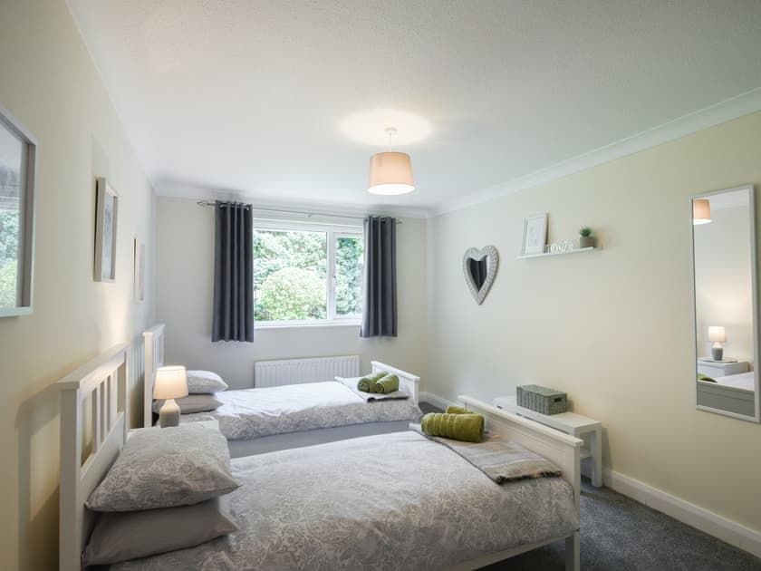 Twin bedroom | The Bungalow, Berriew, near Welshpool