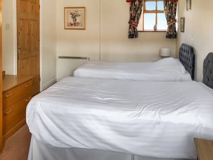 Twin bedroom | The Old Brew House - Offley Grove Farm, Adbaston, near Stafford