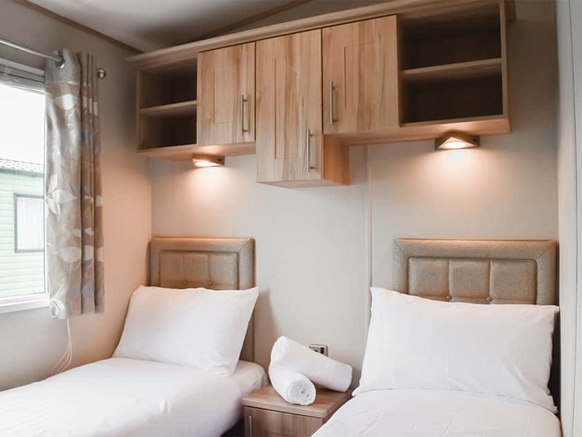 Twin bedroom | Peachy, Heysham