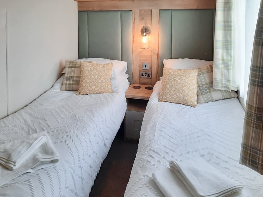 Twin bedroom | Ambleside Lodge, Heysham, near Lancaster