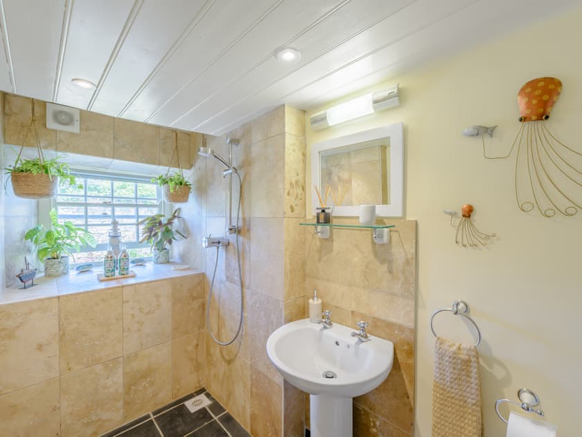 Bathroom | East Titchberry Cottage, Hartland