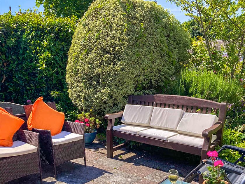 Outdoor area | Culver Park Cottage, Tenby, near Pembrokeshire