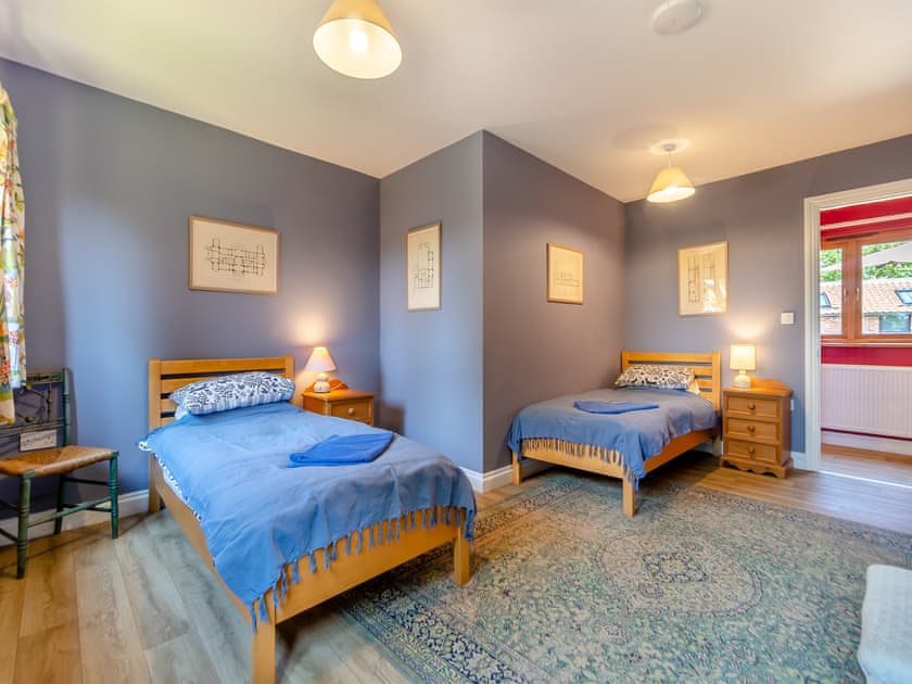 Twin bedroom | St Mary’s Chapel, New Buckenham
