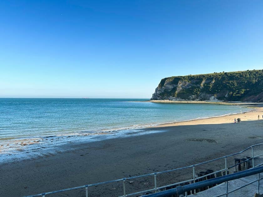 Whitecliffe Bay, a short walk from the cottage | Merryweather Cottage, Bembridge