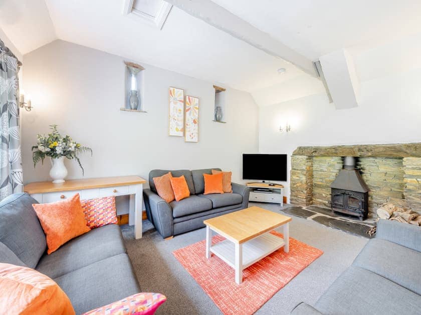 Main house living room | Great Horner, Halwell, near Totnes