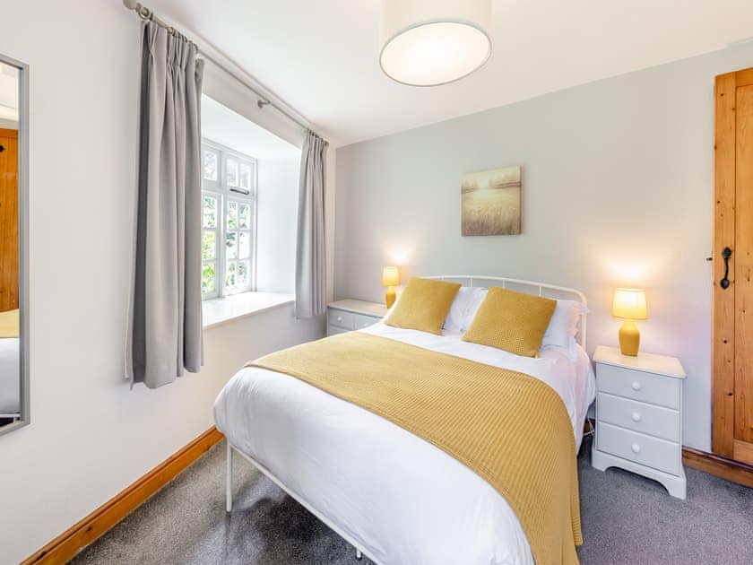 Garden annexe double bedroom  | Great Horner, Halwell, near Totnes
