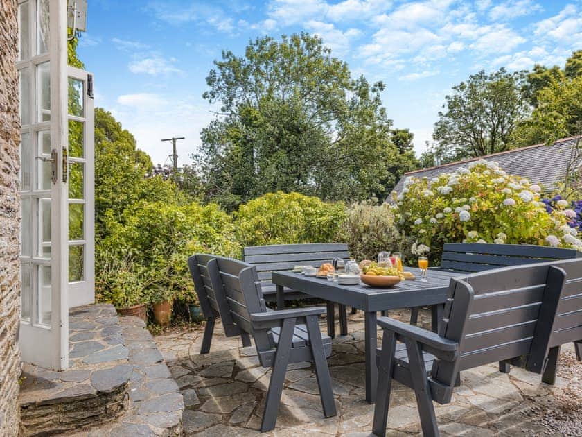Outside seating area  | Great Horner, Halwell, near Totnes