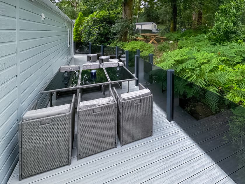 Decking | Oaks Retreat, Prenteg, near Porthmadog