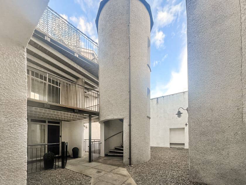Stairwell access  | Seventeen Bell Tower, Inverness