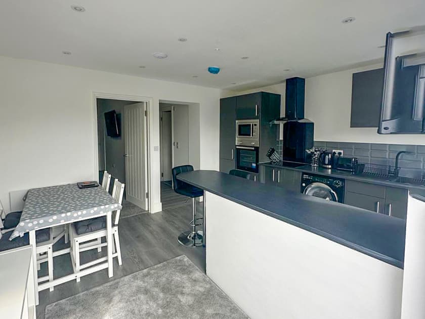 Open plan living space | Beach Retreat, Paignton