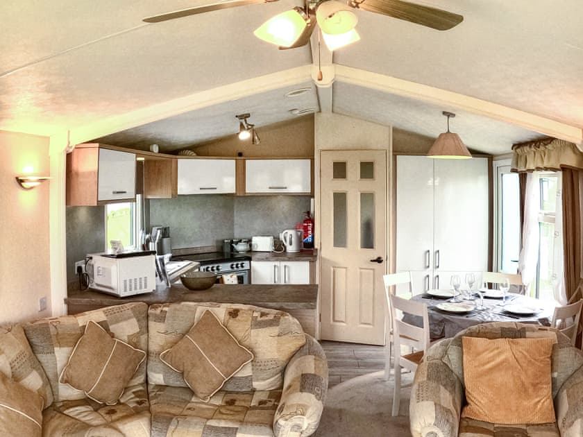 Kitchen area | Fellview Lodge - Forest Views, Moota, Near Cockermouth & North Lakes