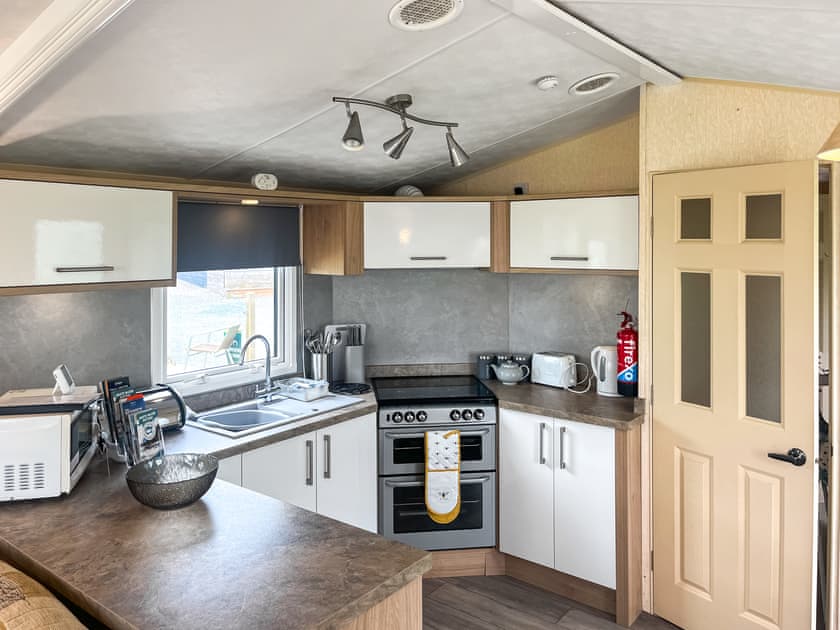 Kitchen | Fellview Lodge - Forest Views, Moota, Near Cockermouth & North Lakes