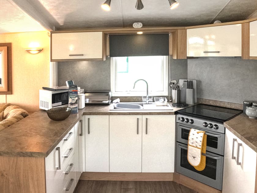 Kitchen | Fellview Lodge - Forest Views, Moota, Near Cockermouth & North Lakes