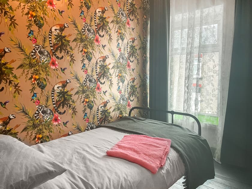 Double bedroom | The Pink House, Banwen Neath