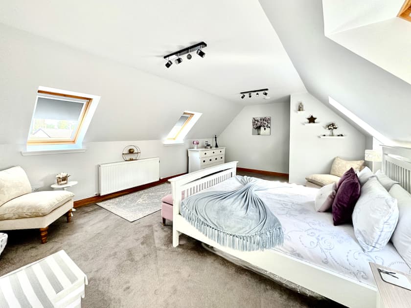 Peaceful double bedroom | Rose Cottage, Dingwall