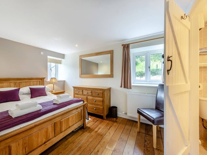 Double bedroom | Dolgoed House - Cennen Cottages, Bethlehem