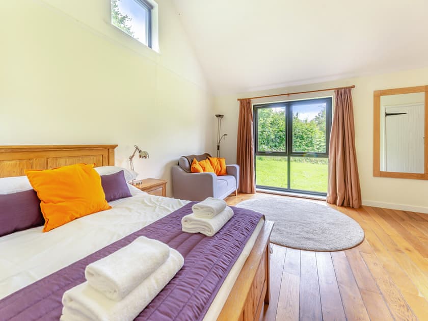 Double bedroom | Dolgoed House - Cennen Cottages, Bethlehem