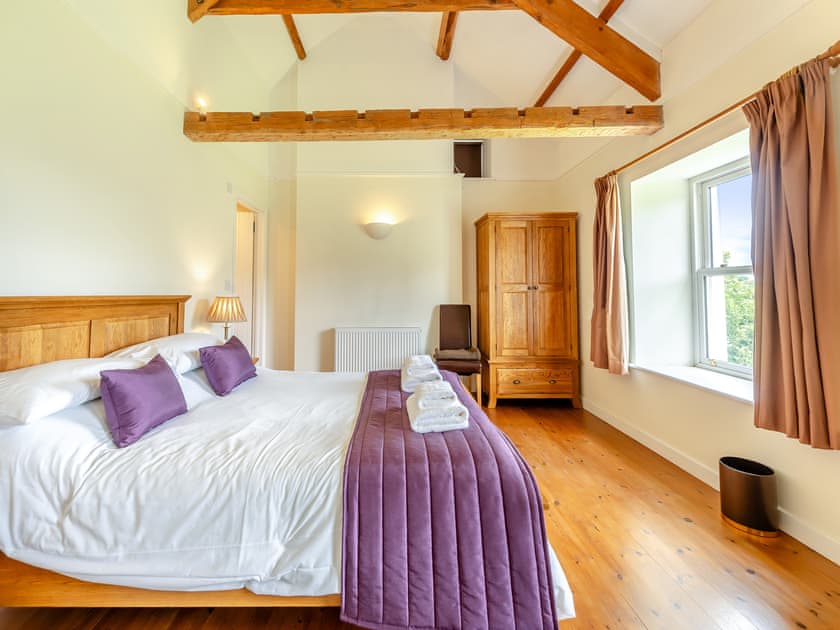 Double bedroom | Dolgoed House - Cennen Cottages, Bethlehem