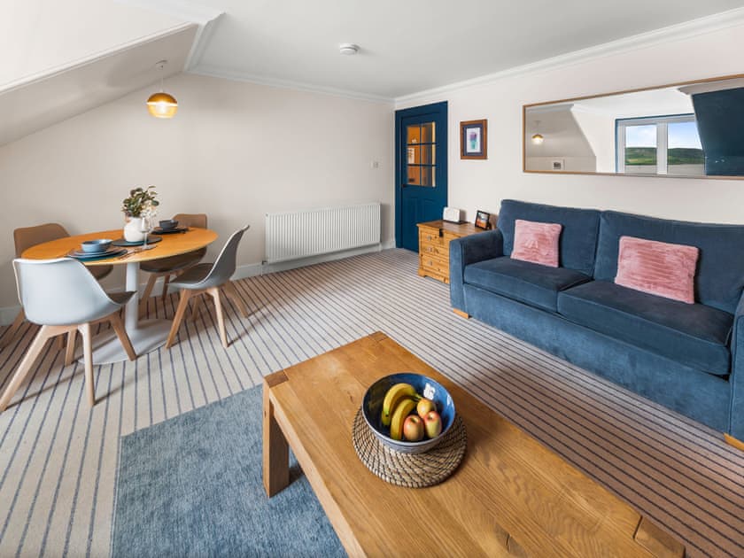 Open plan living space | Westbay Apartment, Oban