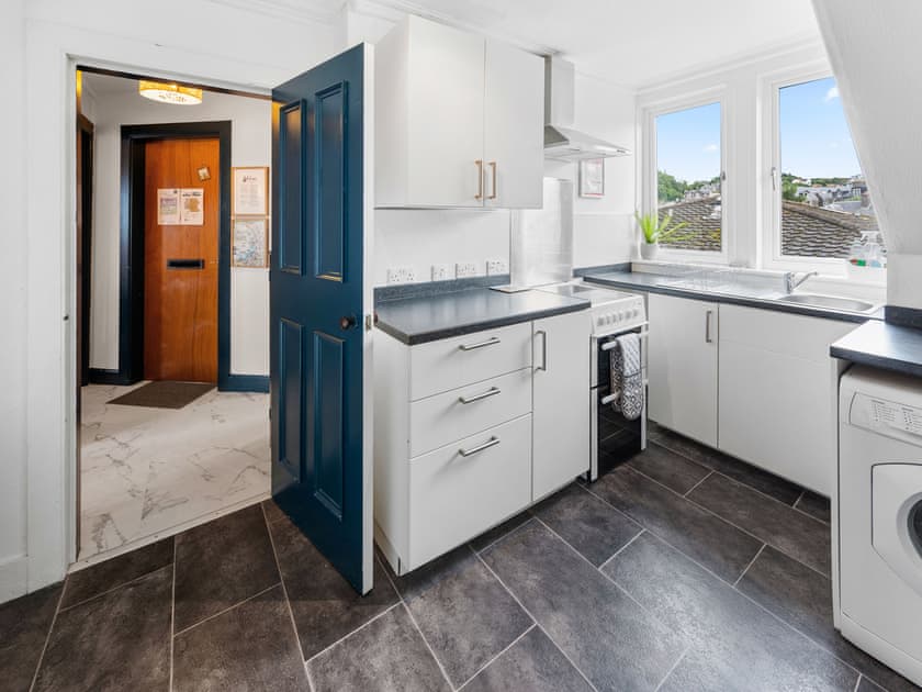 Kitchen | Westbay Apartment, Oban