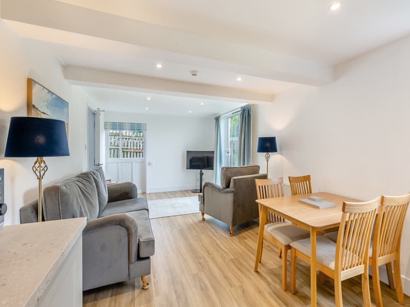 Open plan living space | Cartmel Cottage - Meathop Fell Caravan Club Apartments and Cottage, Meathop, near Grange-over-Sands
