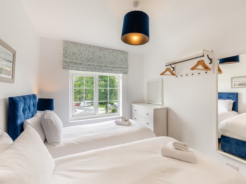 Twin bedroom | Cartmel Cottage - Meathop Fell Caravan Club Apartments and Cottage, Meathop, near Grange-over-Sands