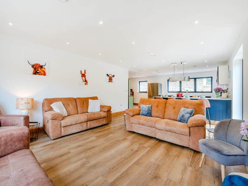 Open plan living space | Glebe House, Finghall, Leyburn