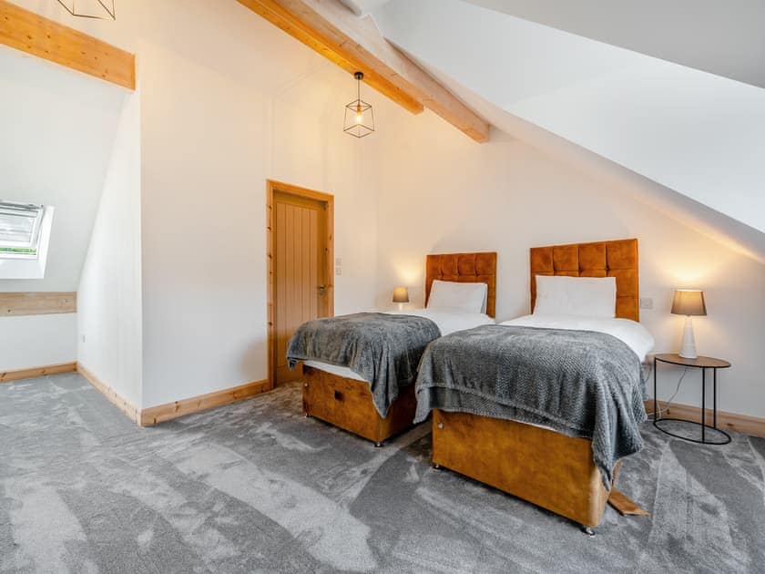 Twin bedroom | Glebe House, Finghall, Leyburn