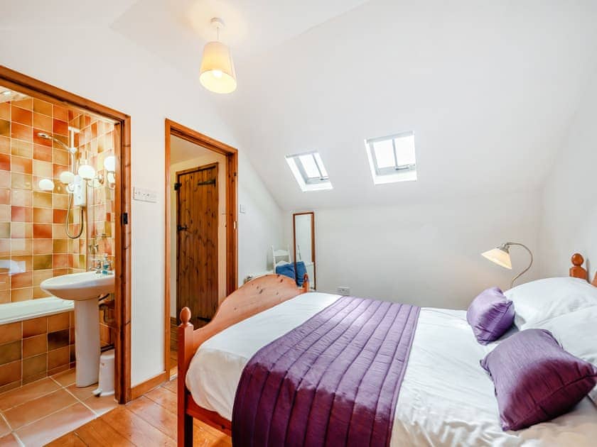 Double bedroom | Ty Nant  - Cennen Cottages at Blaenllynnant, Gwynfe, Llangadog