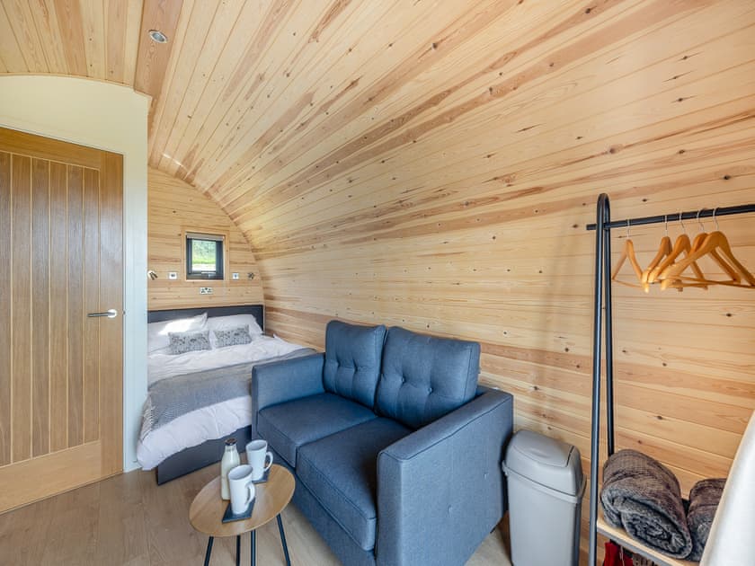 Open plan living space | Dyfi - Glampio Ger Y Gors Glamping, Talybont, near Borth