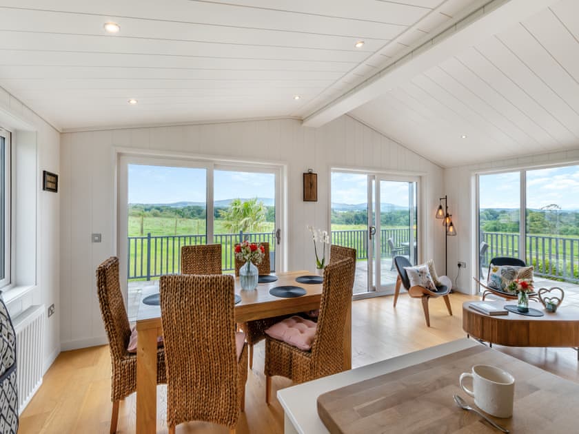 Open plan living space | Whitehill Lodge - Whitehill Farm, Walton, near Brampton
