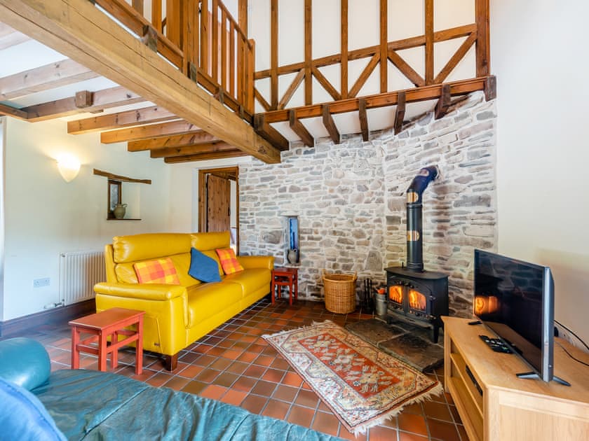 Living area | Rhyblid Fach, Myddfai, Llandovery