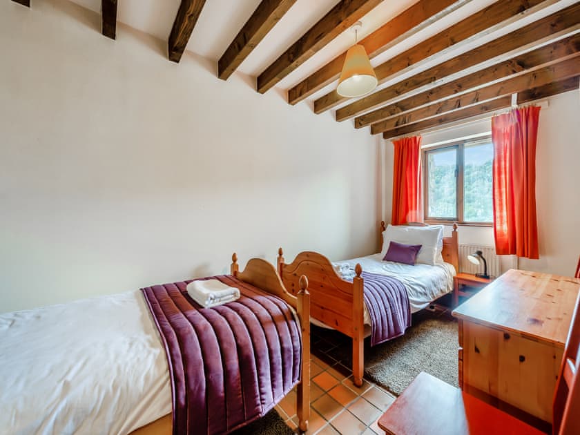 Twin bedroom | Rhyblid Fach, Myddfai, Llandovery