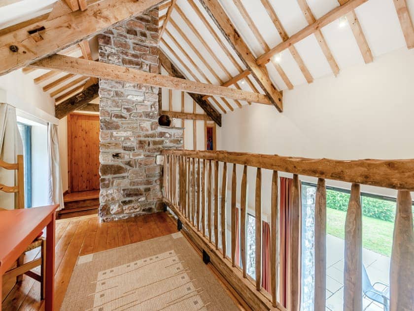 Landing | Ysgubor Fawr - Cennen Cottages at Blaenllynnant, Gwynfe, Llangadog