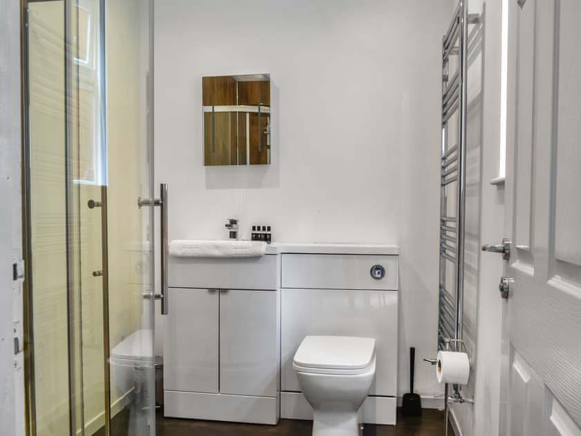 Shower room | Cottage 1 - Pengarreg Farm, Llanilar, near Aberystwyth