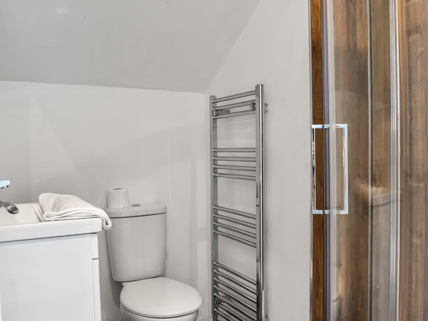 Shower room | Cottage 1 - Pengarreg Farm, Llanilar, near Aberystwyth