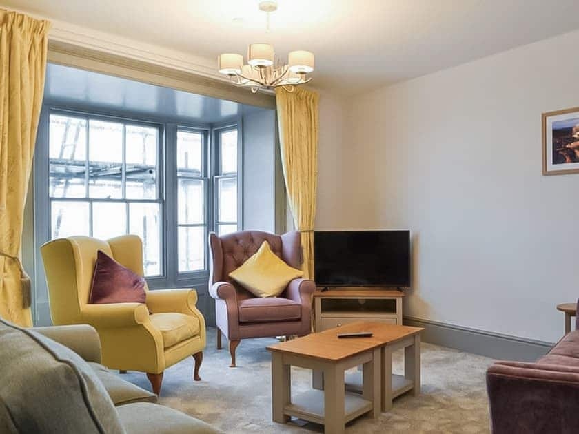 Living area | Grosvenor Holidays - No 2G - Grosvenor House, Aberystwyth